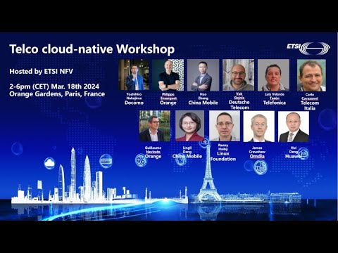 ETSI NFV Telco Cloud Native workshop #Paris March 2024