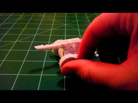 Scratch built Ork big gunz