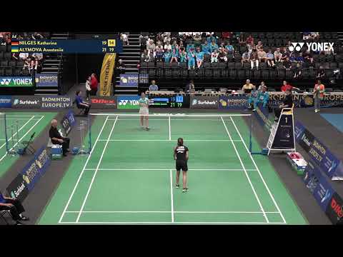 Match Point - Katharina Nilges (GER) - Anastasiia Alymova (UKR) - WS, Final - EU17C23