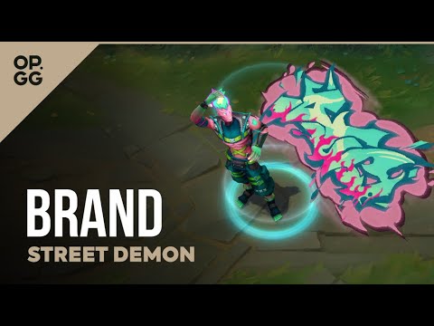 League of Legends Street Demons Brand OP.GG Skin Review