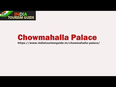 Chowmahalla Palace | India Tourism Guide