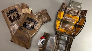 What to do with left over MREs, IMK (Individual Meal Kit)