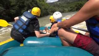 preview picture of video 'Rafting no Rio Pardo - Caconde SP - caofgplayer'