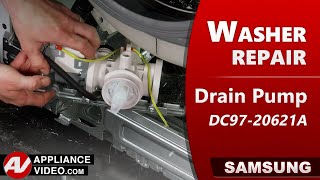 Samsung Washer Will Not Drain - Drain Pump Assembly Repair