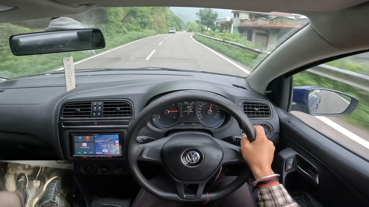 Hyperdrive in Volkswagen Ameo 1.5 Turbo Diesel. Best Diesel car in its segment. POV with Footwork.