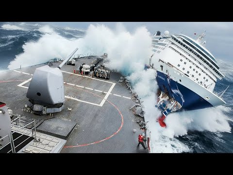 Die größten Schiffskollisionen und Missgeschicke mit der Kamera festgehalten