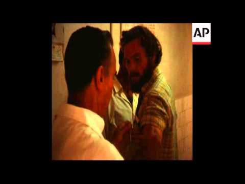 SYND 20-8-70 PEOPLE BEING INOCULATED AGAINST CHOLERA