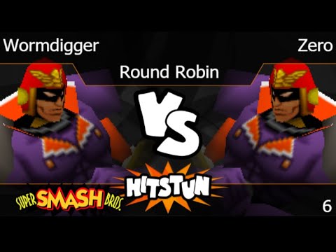 Hitstun 6 - Wormdigger (C Falcon) vs Zero (C Falcon) Round Robin - SSB64