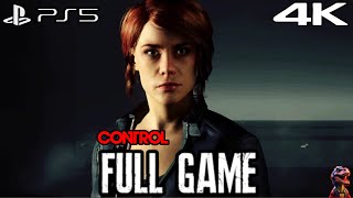 Control PS5 | Full Game Walkthrough Gameplay | 4K 60FPS | No Commentary