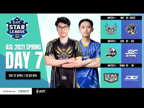 ASL 2021 Spring W3D7 - Garena AOV Indonesia
