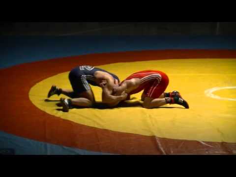 Ringen FC Erzgebirge Aue (Ph. Herzog) - RV Lübtheen (D. Langner) 66 kg Freistil