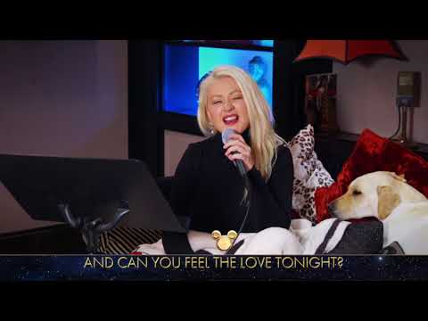 Christina Aguilera Performs 'Can You Feel The Love Tonight' - The Disney Family Singalong