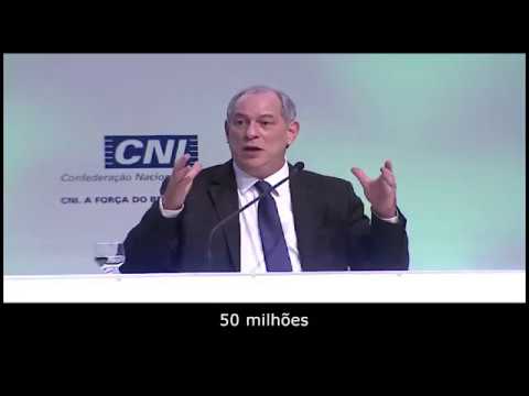 Ciro defende trabalhadores na CNI
