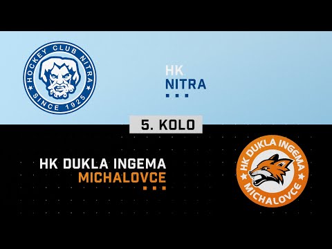 5.kolo HK Nitra - HK Dukla INGEMA Michalovce HIGHLIGHTS