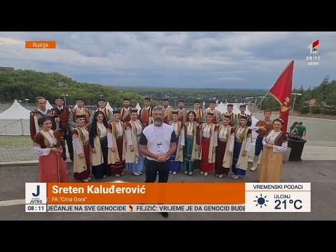 Ansambl/Ensemble "Crna Gora" - Prilog sa Olimpijade folklora (Rusija 2021)