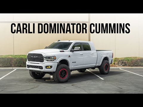 Carli 3.0" King Dominator Equipped Ram 2500 Cummins on Innov8 Wheels (4K)