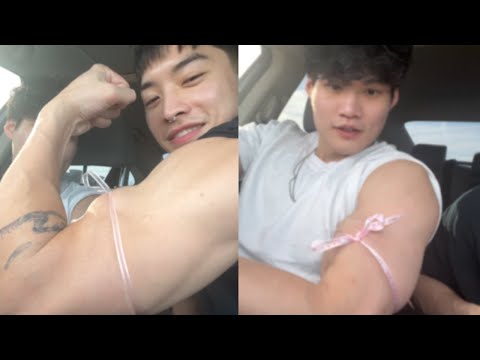 Breaking Ribbons with our Biceps - a David Pan Vlog