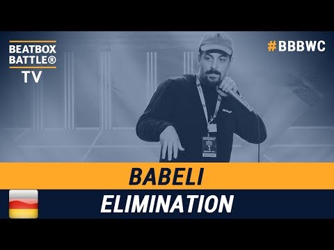Babeli from Germany - Men Elimination - 5th Beatbox Battle World Championship