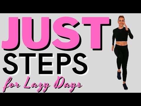 🔥ONLY STEPS WORKOUT for LAZY DAYS🔥3000 STEPS WORKOUT🔥CALORIE BURN FOR LAZY DAYS🔥REGULAR+SIDE STEPS🔥