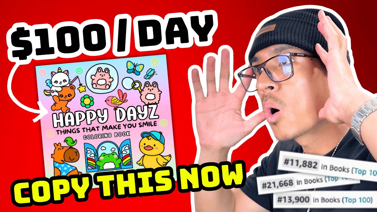 Random KDP Seller Makes $100+ Every Day From Coloring Books… Here’s How to Begin