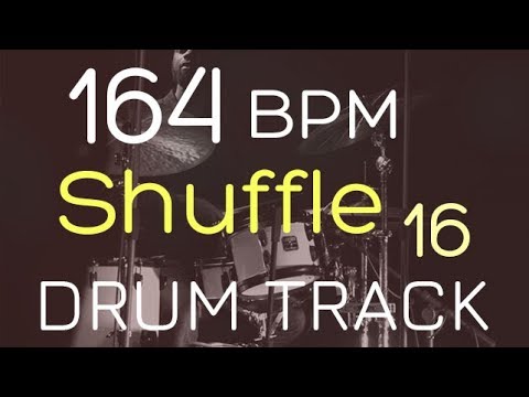 Shuffle - 164 BPM - DRUM TRACK