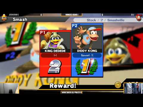 PWA2018 | Deli (Diddy) vs Joshathan G (DDD) - Winners Round 1 - Smash4