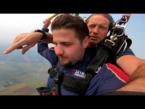 Veniamin Gerasimov's Tandem skydive!