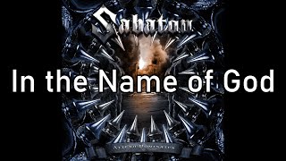 Sabaton | In the Name of God | Lyrics