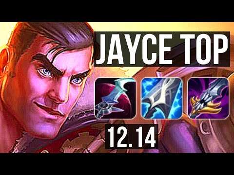 JAYCE vs RYZE (TOP) | 8/1/10, 300+ games | KR Diamond | 12.14