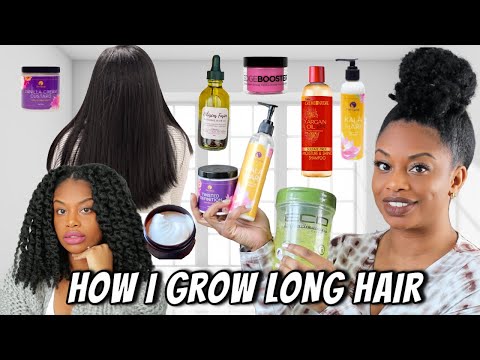 My Natural Hair Regimen | How I Grow Long Type 4 Natural Hair