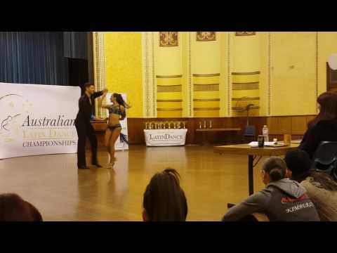 2016 Australian Latin Dance Championship NSW - Ulysses and Mercedes