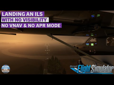 How To Fly An ILS Old School | MSFS Tutorial