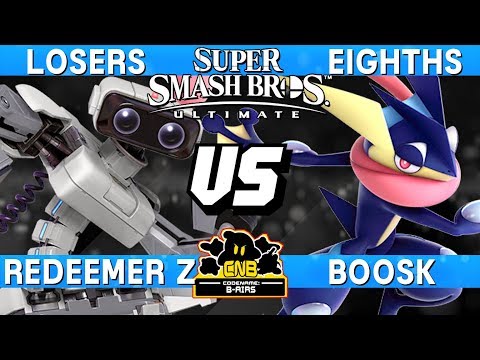 Smash Ultimate Tournament Match - Redeemer Z (ROB) vs Boosk (Greninja) - CNB 170