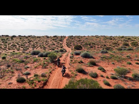The Simpson Desert and the Hay River Track on DRZ400's