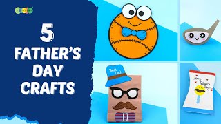 Easy Father's Day Crafts | Paper Crafts for Kids