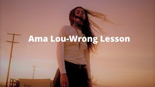 Ama Lou - Wrong Lesson Legendado Português [BR]