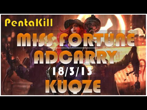 Miss Fortune ADC vs Lucian - BR GrandMaster 622 LP Patch 9.24 How to Play Miss Fortune Adc