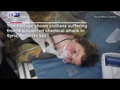 Syria chemical attack victims gassed as they slept