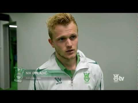 Nik Omladič - izjava po tekmi Olimpija - Domžale 15.7.2012