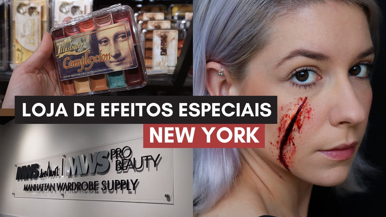 LOJA PARA MAQUIADORES EM NEW YORK • Maquiagem de efeitos especiais