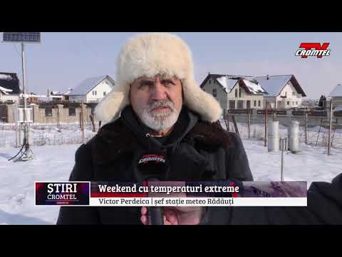 ȘTIRI CROMTEL TV - Weekend cu temperaturi extreme