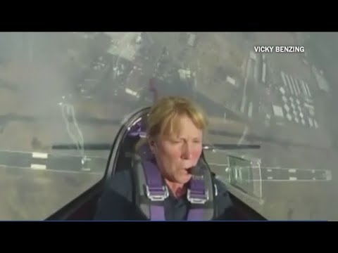 Aerobatic pilot Vicky Benzing speaks with FOX 5 ahead of Miramar Airshow