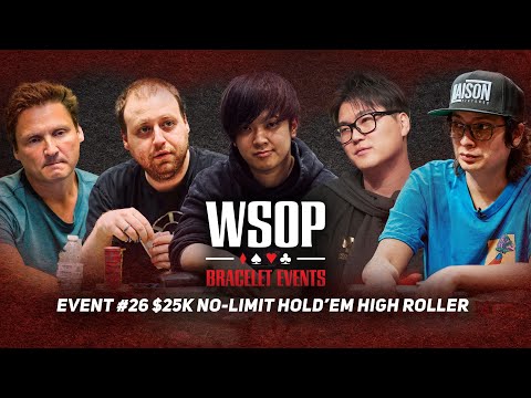 Masato Yokosawa & Joe McKeehen at WSOP $25K High Roller Final Table
