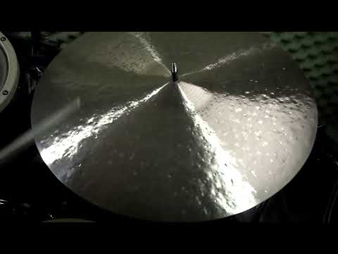 22 OSC II Ride, 2305g - after over-hammering and patination.