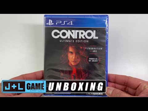 Control: Ultimate Edition Unboxing PS4