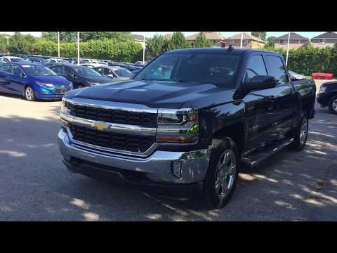 2017 Chevrolet Silverado 1500 LT 4WD Crew Cab Graphite Metallic Roy Nichols Motors Courtice ON