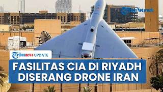 Tegang! 2 Drone Iran Diduga Gempur Kantor CIA di Riyadh, Asap Mengepul hingga Atap Bangunan Runtuh