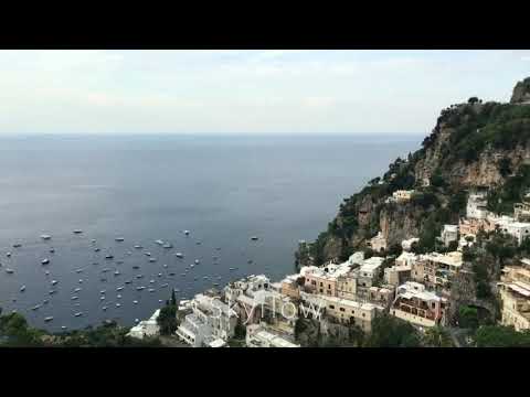 Hyper lapse of a morning in Amalfi coast ......