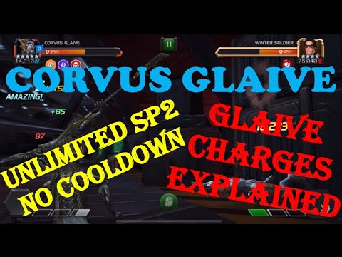 Corvus Glaive Charge Efficiency