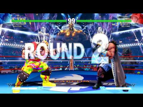 SFV 2016-10-30 bmcowboy (Zangief) vs kaquarii (Balrog)